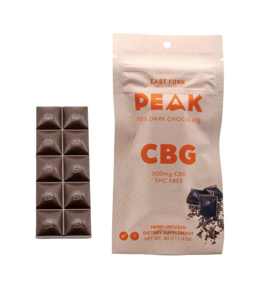 East Fork Cultivars | CBG Chocolate | 300MG CBG | THC Free